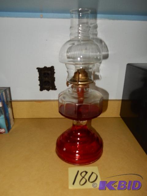 lot 180 image: Kerosene Lamp
