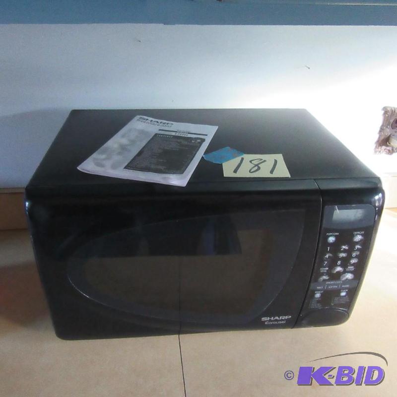 lot 181 image: Sharp Microwave