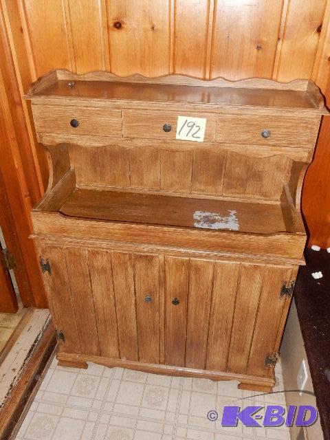lot 192 image: Cabinet Buffet. Simulated wood
