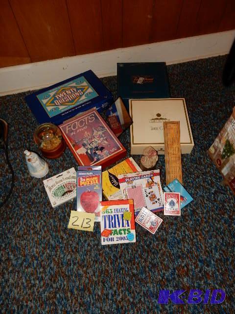 lot 213 image: Misc. Games