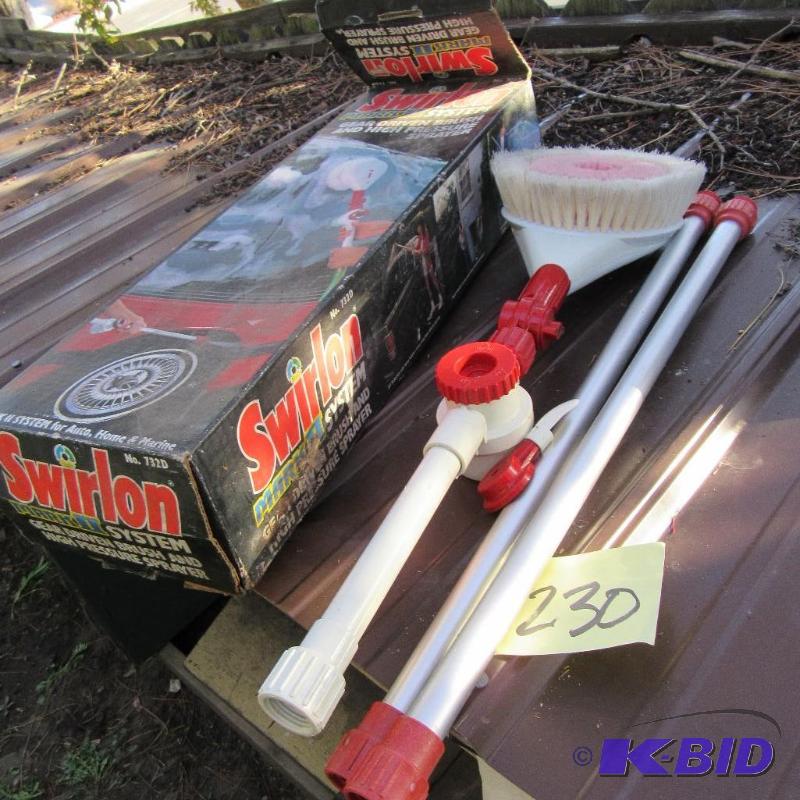 lot 230 image: SWirlon Mark II System