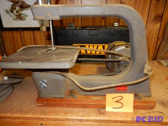 lot 3 image: Montgomery Ward Scroll Saw