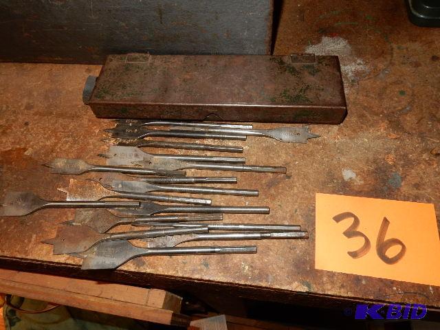 lot 36 image: Lot of Spad Drill Bits