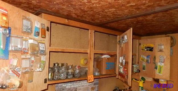 lot 60 image: Everything in the cabinet