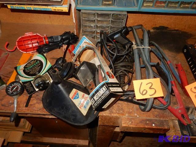 lot 63 image: Misc. Automobiile Items as pictured