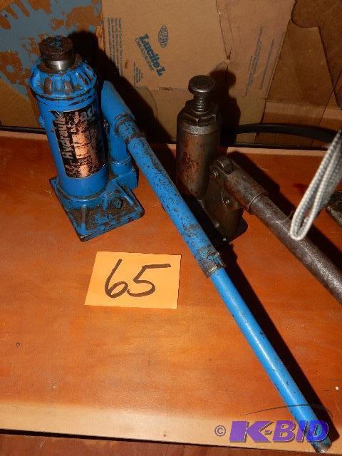 lot 65 image: 2, hydraulic bottle jacks