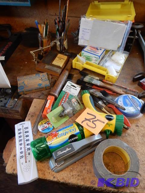 lot 75 image: Misc. items as pictured