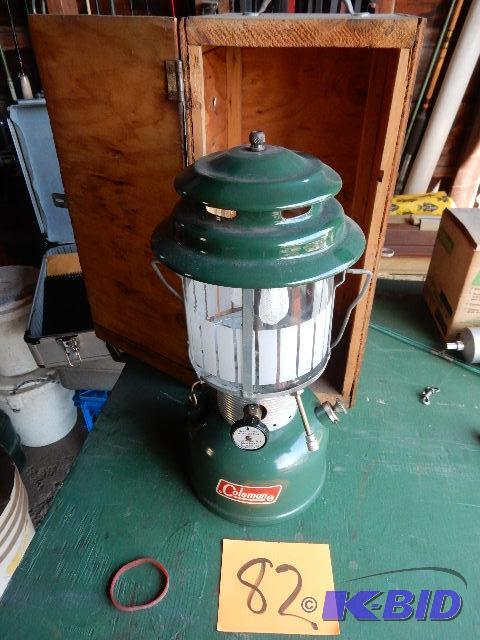 lot 82 image: Coleman Lantern
