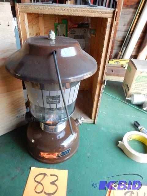 lot 83 image: Coleman Lantern