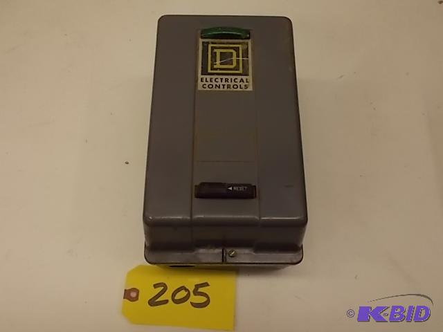 Square D Size 0 Magnetic Starter...