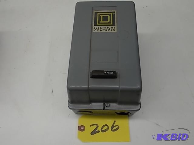Square D Size 0 Magnetic Starter...