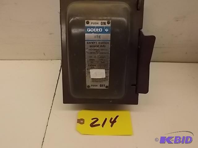 ITE 30 Amp Switch Box...
