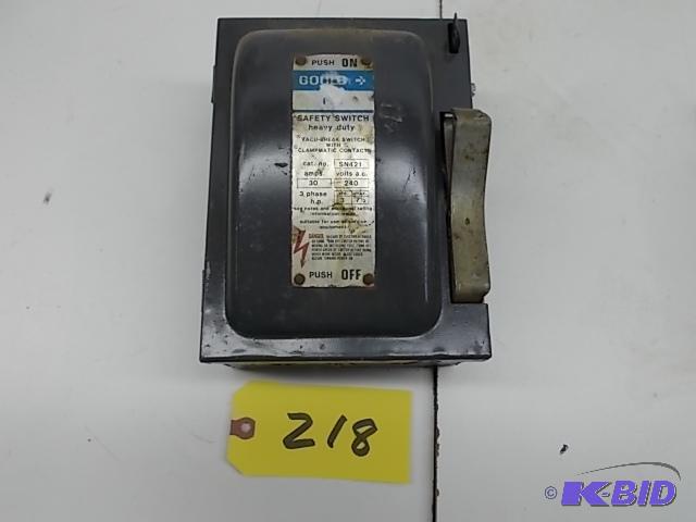 ITE 30 Amp Switch Box...