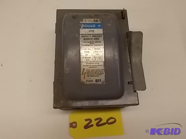 ITE 30 Amp Switch Box...