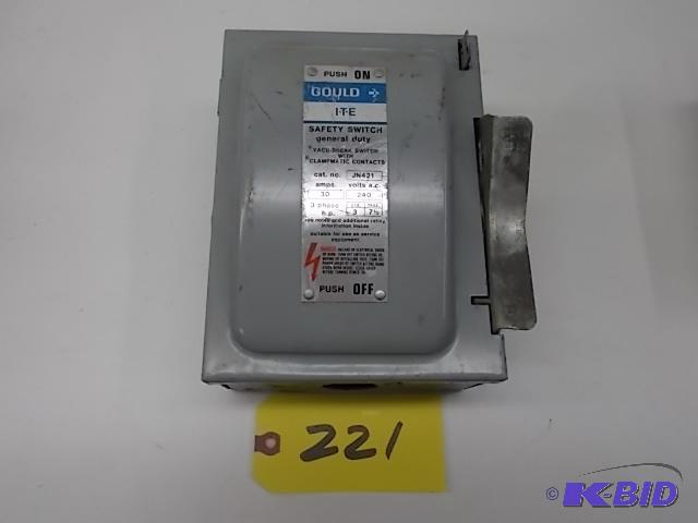 ITE 30 Amp Switch Box...