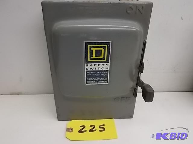 Square D 60 Amp Switch Box...