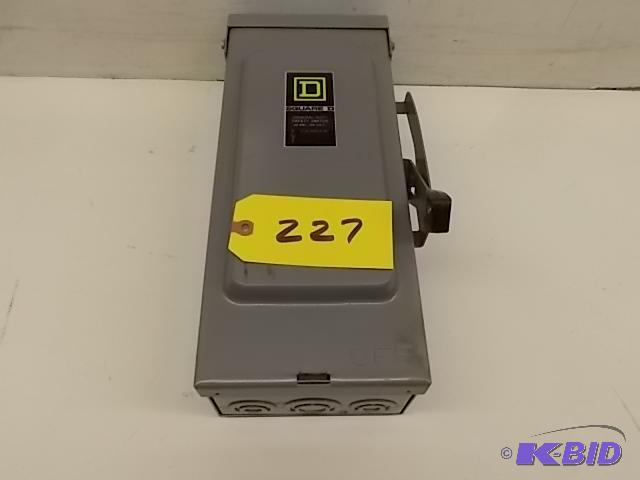 Square D 60 Amp Switch Box...