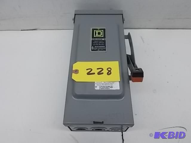 Square D 30 Amp Switch Box...