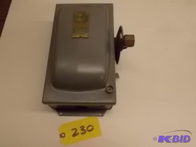Square D 30 Amp Switch Box...