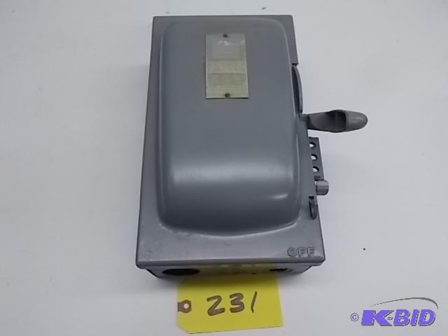 Square D 30 Amp Switch Box...
