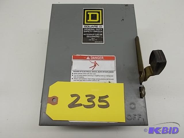 Square D 30 Amp Switch Box...