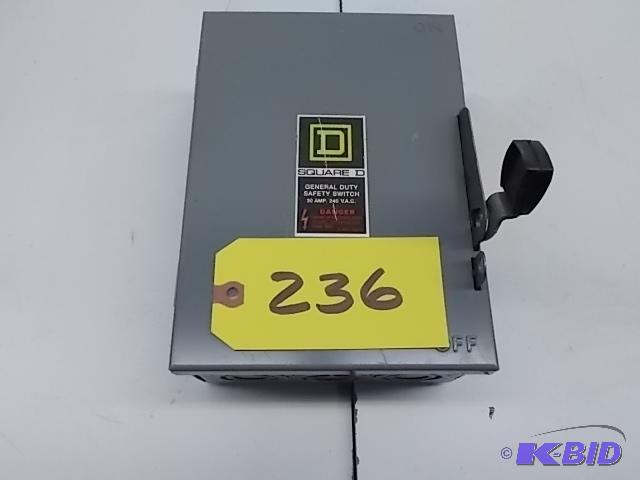 Square D 30 Amp Switch Box...