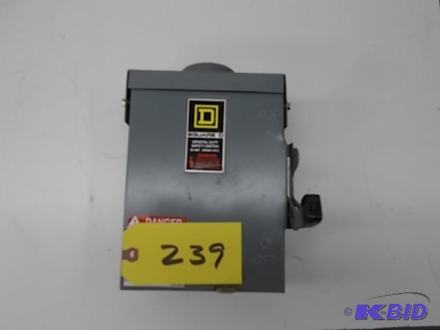 Square D 30 Amp Switch Box...