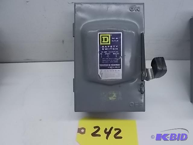 Square D 30 Amp Switch Box...