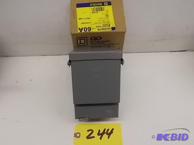 Square D QO200TR 60 Amp Enclosed Molded Case ...