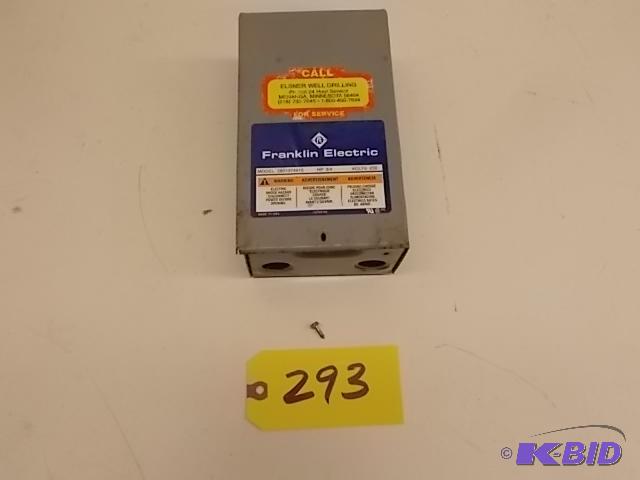 Franklin Electric 280174915 34 hp, IndoorOu...