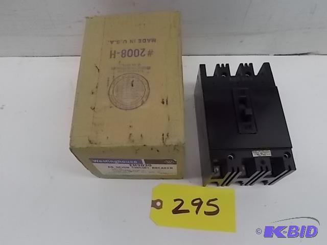 Westinghouse EH3030 100 Amp Breaker, New...