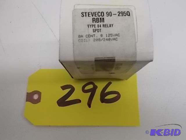 Steveco 90-295Q Type 84 Relay, New...