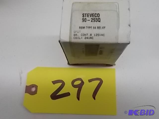 Steveco 90-293Q Type 84 Relay, New...