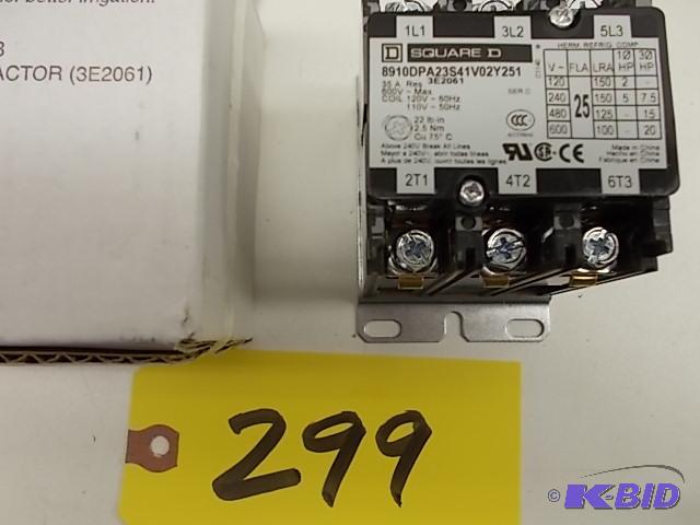 Square D 8910DPA23S41V024251 Magnetic Coil, N...