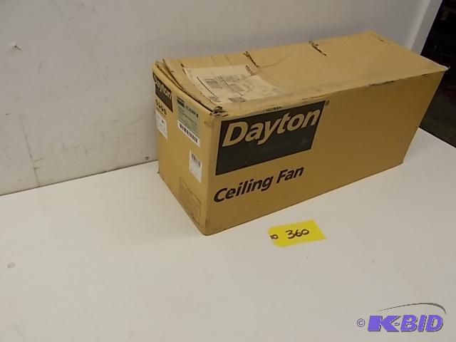 Dayton 3C691B Commercial Ceiling Fan (Incompl...