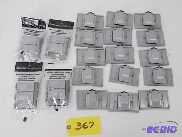 (19) Cooper Protective Covers...