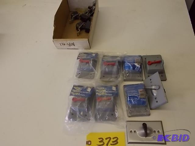 Asstd Toggle switches &amp Covers...