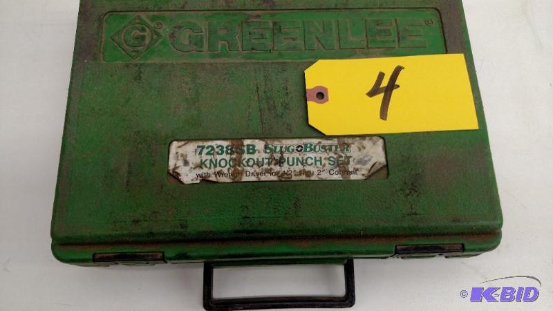 Greenlee No. 7238SB Knockout Punch Set, 12&q...
