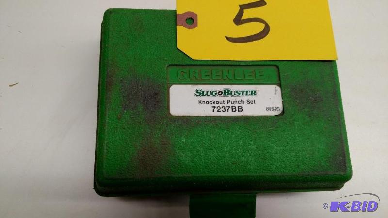 Greenlee No. 7237BB Knockout Punch Kit, 1 12...