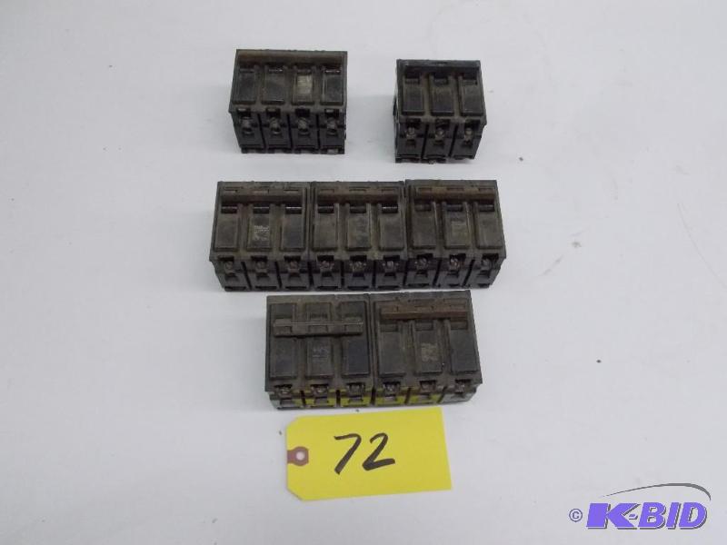 (7) Asstd ITE Breakers...