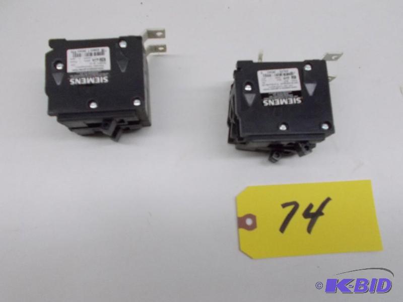 (4) Asstd Siemens Breakers...