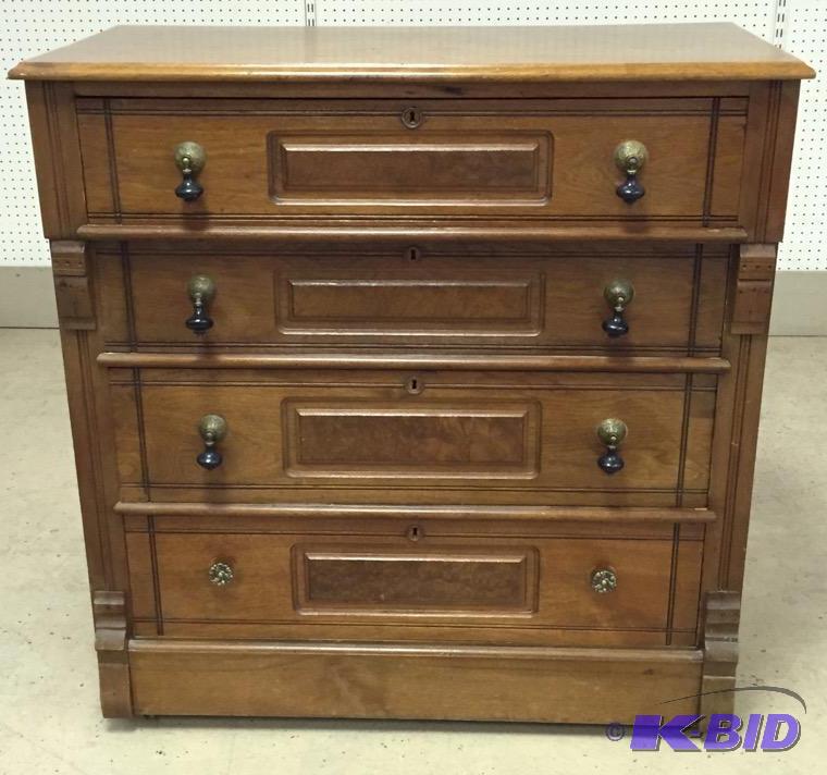 Antique 4 Drawer Dresser