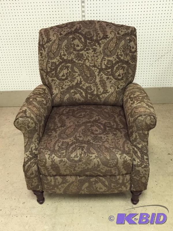 Contemporary Upholstered Reclining Arm Chair