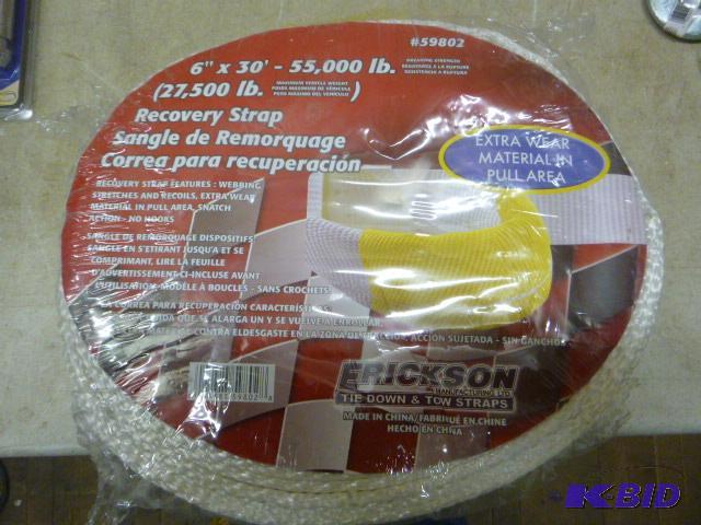 lot 10 image: Erickson Recovery Strap 6" X 30 - 55,00...