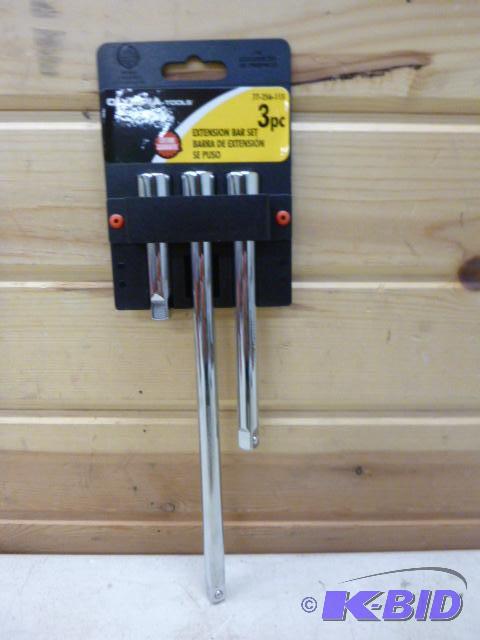 lot 109 image: Olympia 3 Piece Extension Bar Set 38" -...