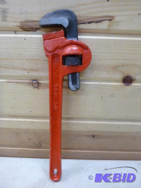 lot 112 image: 12" Pipe Wrench...