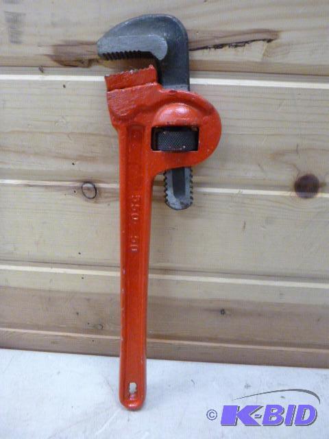 lot 113 image: 12" Pipe Wrench...