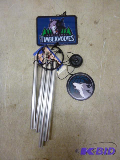 lot 173 image: Minnesota Timberwolves Wind Chime...