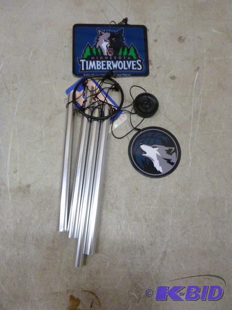 lot 175 image: Minnesota Timberwolves Wind Chime...