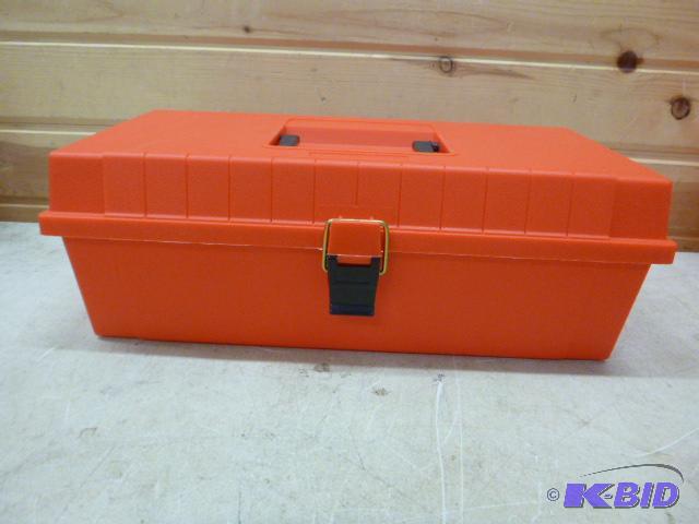 lot 178 image: Plastic 15" Toolbox Made in the USA....